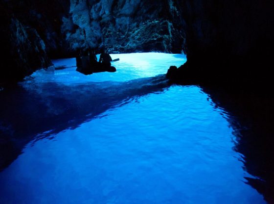 blue cave-Vis